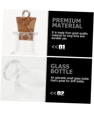 Zerodeko Storage Bottles 40 Pcs Mini Wishing Bottle Glass Bottle Cork Decorative Bottle Bed Room Decor As Shownx2pcs 2.8x2cmx2pcs - Buy Online on GoSupps.com