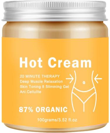  G n rique Fat Burner Cream - 110g Thermogenic Sweat Activator for Workout Boost | Fast-Absorbing Fat Shaper Cream | Ideal Slimming Cream for Stomach Waist C - Buy Online on GoSupps.com