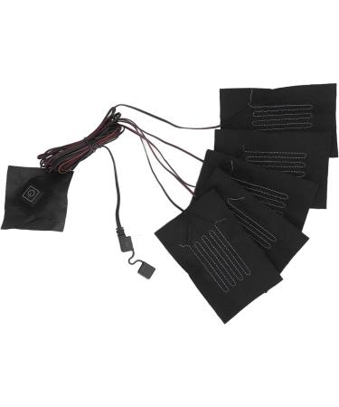 Fdit 5 in 1 Electric Heating Vest - Waterproof USB Heating Pad with 3 Temperature Settings | International Shipping Available - Buy Online on GoSupps.com