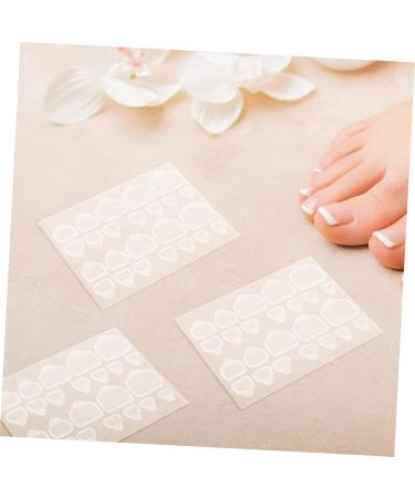  FOMIYES FOMIYES 80 Sheets Waterproof Bio Nail Labels Self-Adhesive False Nails Stickers Nail Glue Long Press Jelly Nail Flakes Nail Piece - Buy Online on GoSupps.com