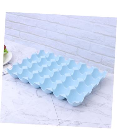 Uonlytech 3pcs Egg Container Egg Holder Organizer Recyclable Egg Deviled Egg Holder Egg Carrier Wheat Egg Rack - Buy Online on GoSupps.com