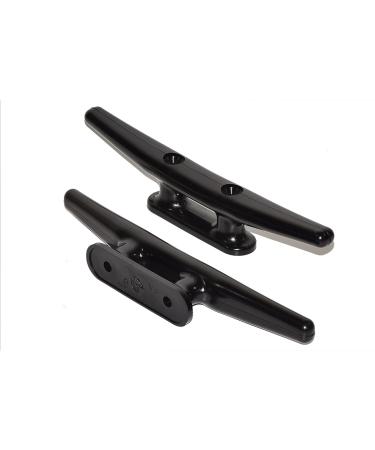 QPURO 8 Black Nylon Boat Cleat 8 Inch (5 Pack) - Marine Deck Cleats for Kayak, Boat Dock - Nautical Decor - Buy Online on GoSupps.com