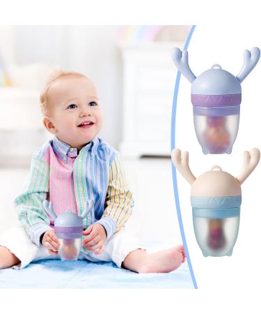 Romida Day & Night Silicone Baby Pacifier | BPA-Free Newborn Dummy in Blue | Ideal for Comfort & Safety - Buy Online on GoSupps.com