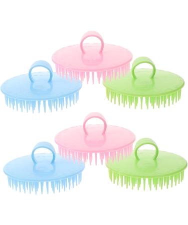 Magiclulu 18-Stk Shampoo & Massage Brush Set | Hand Massager for Hair & Body | Shower Brush for Men & Women - 3 Colors - Buy Online on GoSupps.com