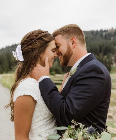 Bride Hair Claw Clips Set - Acrylic Wedding Hair Accessories for Bachelorette Party Decorations and Bridal Shower Gifts (4PCS) - Buy Online on GoSupps.com