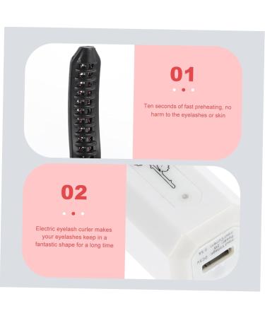 Healeved Eyelash Curler Beauty Tool Portable Eyelash Dot Makeup Tool 14.5X2.2X2.2CM - Buy Online on GoSupps.com