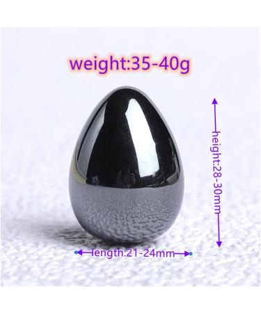 TRUSTTWO 1PC Natural Terahertz Egg Mineral Stone Crystal Mineral Teaching Specimen Gem Ornaments Stone Healing Health Care Massag Gifts The New - Buy Online on GoSupps.com