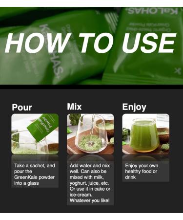 KaLOHaS+ - Bioactive Kale Powder - Gently Freeze-Dried - 100% Kale - Non-GMO - Vegan Friendly - Portion Packed - Buy Online on GoSupps.com