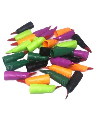 2 Witch Fake Fingers Nail - Cosplay Witch Fake Fingers - Halloween Horror Scary Masquerade Costume Props for Halloween Costumes Cle-ca 2 Pcs 60pcs