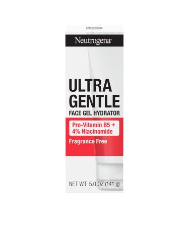 Neutrogena Ultra Gentle Face Gel Hydrator with Pro-Vitamin B5 & 4% Niacinamide Designed for Acne-Prone Skin  Lightweight Gel Cream Targets Uneven Skin Tone  Fragrance-Free  5.0 oz - Buy Online on GoSupps.com