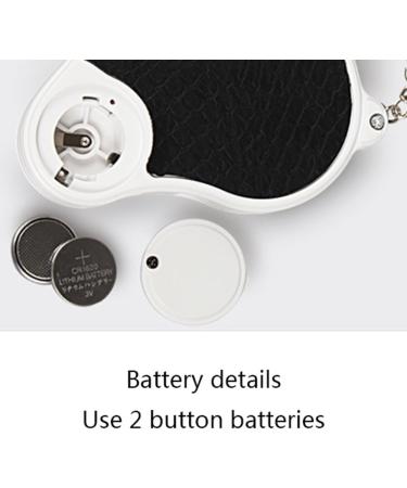 Magnifying Glasses Educational Hobby Magnifiers Mini Folding Hand Magnifier 5 Times Hd Magnifier Led Light Magnifier - Buy Online on GoSupps.com