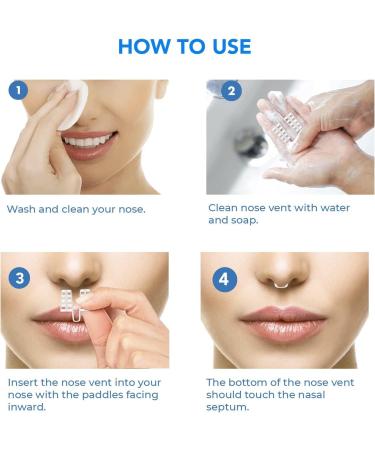 Snore Stopper Kit: 12 Pcs Anti-Snoring Nose Clips and Vents for Men and Women - Snoring Solution that Works - Buy Online on GoSupps.com