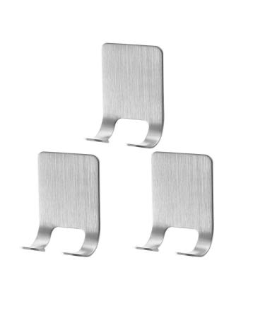 Lianrises 3 pieces of razor holder bracket shower razor holder hook shower wall razor holder shower hooks without drilling adhesive hook bathroom multi -purpose hook stainless steel waterproof
