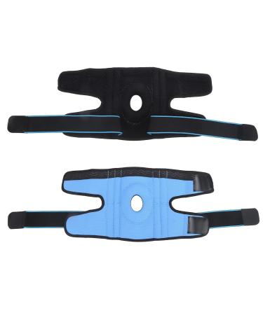 Sports Knee Brace Compression Sleeve for Running & Cycling Breathable Quick-Drying Joint Support Wrap (Blue - Buy Online on GoSupps.com