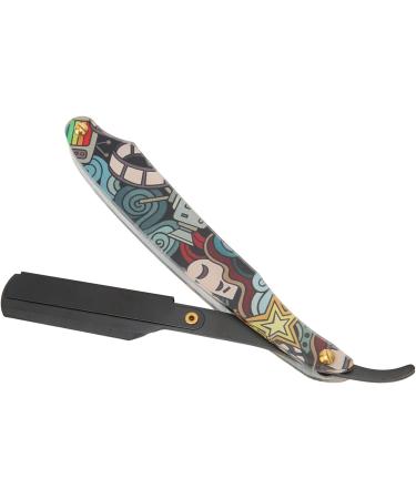 Foldable Straight Edge Razor - Ergonomic Manual Shaver | Professional & Portable Gift for Travel & Home - Buy Online on GoSupps.com