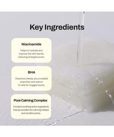 Niacin X BHA Pore Mild Clear Toner Pad - Korean Toner Pads for Face - Hydrating Face Toner for Pore Minimizer - Exfoliating Pore Care with Dual-Sided Pads - Gentle Blackhead Remover 60 Pads - Buy Online on GoSupps.com