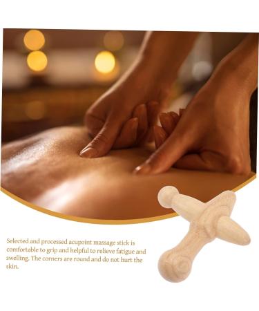 Fomiyes Wooden Foot Massager Acupuncture Point Trigger-Point Scraper for Whole Body Relaxation | Best International Shipping - Buy Online on GoSupps.com