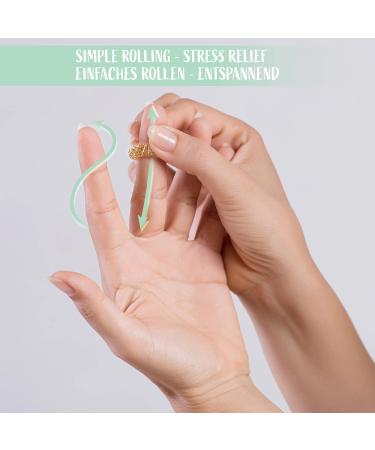 Buy Acupressure Ring Set - Yin Yang Finger Massage Rings for Relaxation | Wellness Massage for Fingers & Toes (10 Pack) - International Shipping Available - Buy Online on GoSupps.com