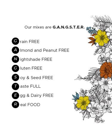 G.A.N.G.S.T.E.R. Gluten-Free Sugar Cookie Mix - Easy to Make, Allergy-Friendly, Paleo & AIP-Friendly - Buy Online on GoSupps.com