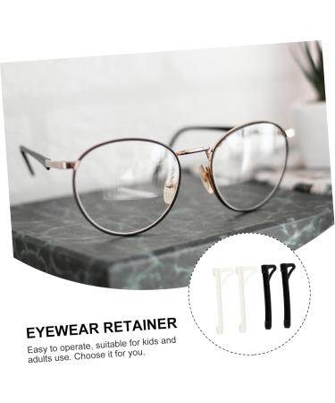 Osaladi Anti-Slip Glasses Holder & Ear Pads - 10 Pairs Black | Premium Glasses Accessories - Buy Online on GoSupps.com