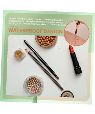 FRCOLOR 2 pieces dark brown eyebrow pencils black makeup waterproof eyebrow pencil eyebrow pencil eyebrow pencil eyebrow pencil for women cosmetics 1 piece 1er Pack Dark brown x 2 pieces - Buy Online on GoSupps.com