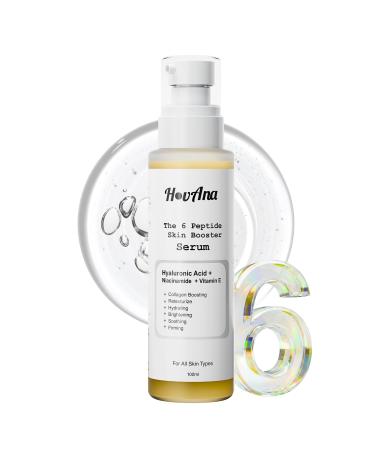 Peptide Face Serum with Niacinamide & Hyaluronic Acid Hydrating Lightweight Daily Facial Serum for Smooth Firm-Looking & Healthy-Looking Skin 100ml