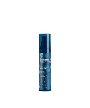 botany Native Flora Night Cream Deeply Moisturising Face Cream with Australian Native Plant Extracts Strengthens the Skin's Protection Barrier to Fight Signs of Ageing and Sun Damage 1.7 Fl Oz