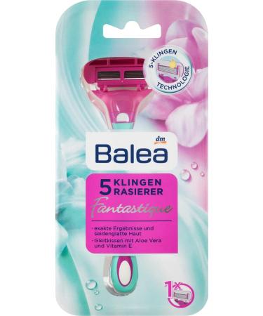 Shop Balea Fantastique 5-Blade Wet Razor - Smooth Shaving for All Skin Types | International Shipping Available - Buy Online on GoSupps.com