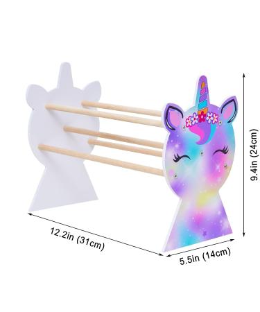 Basumee Unicorn Headband Holder Organizer - Girls Hair Hoop Display Stand for Fantasy Room Decor - Buy Online on GoSupps.com