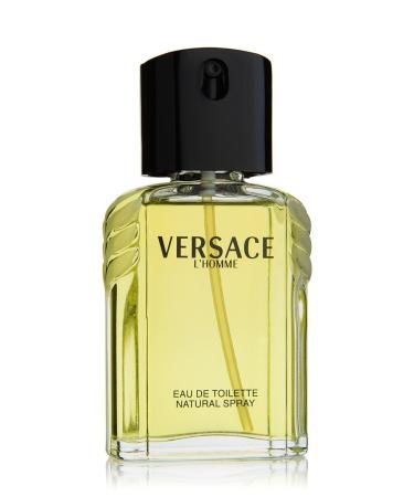VERSACE Eau De Toilette Spray L'homme 3.4 Ounce L'homme 3.4 Ounce (Pack of 1)