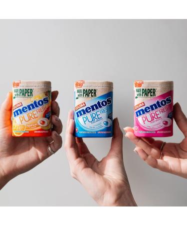 Mentos Pure Fresh Sugar Free Chewing Gum Paperboard Freshmint 50 Pieces (Pack of 6) Freshmint 50 Count (Pack of 6) - Buy Online on GoSupps.com