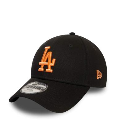 New Era 9Forty Kids Cap - Los Angeles Dodgers Peach 4-6 Years Black
