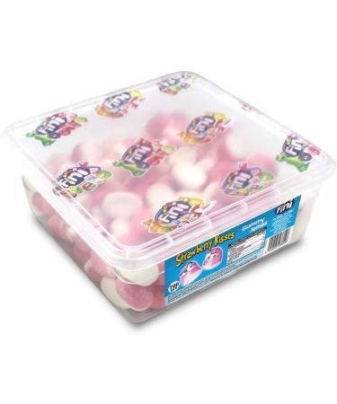 Fun for All Sweet Mix 1kg + Sour Bizzl Sweet Mix 1kg + Fizzy Worms 1kg + Strawberry Kisses 1kg Boxed Treatz - Buy Online on GoSupps.com