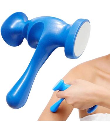 Manual Massage Tool & Thumb Rescuer - Back Relief Device | Pressure Point Massage Tool (Blue) - Shop Now! - Buy Online on GoSupps.com