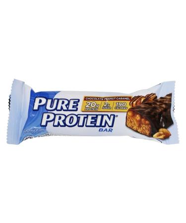 Buy Pure Protein Chocolate Peanut Butter Caramel 6ct - Delicious & Nutritious Protein Snacks - International Shipping Available - Buy Online on GoSupps.com