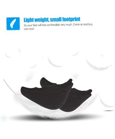 Buy Hemoton 30 Pairs Half Size Padded Toe Plug Foot Protectors - Silicone Gel Forefoot Pads for Men & Women - Comfortable Insoles for Heels & Toe Walkers - Buy Online on GoSupps.com