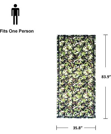 GOGOOD Camo Emergency Sleeping Bags 4 Pack - Lightweight Survival Bivvy Sack for Camping and Hiking - Stay Warm After Disasters - Portable Gear with Whistles (1 Person) - Buy Online on GoSupps.com