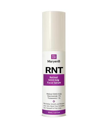 Buy Anti-Aging Serum with Retinol 5000IU Niacinamide & Tranexamic Acid - Skin Firming & Tone Enhancing | 1Fl Oz - International Shipping - Buy Online on GoSupps.com