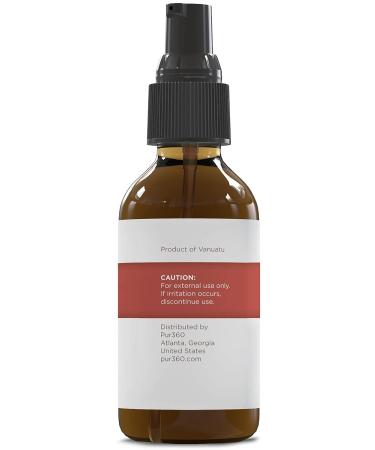 PUR360 Tamanu Oil for Psoriasis, Eczema, Acne, Scars & Rosacea - 100% Pure, Cold Pressed Treatment for Dry Skin & Scalp - Buy Online on GoSupps.com