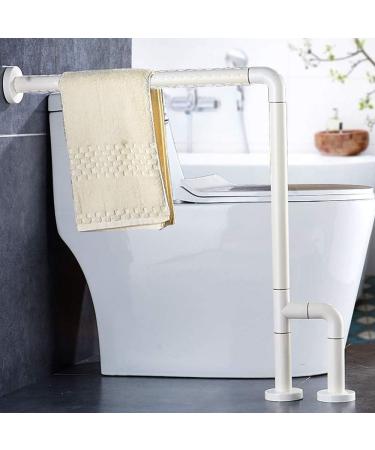 Bathroom Grab Bar Safety Support Rail Free Standing Toilet Grab Bar Toilet Grab Bar with Legs Bathroom Stainless Steel Support Grip - Buy Online on GoSupps.com