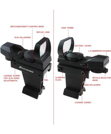 Astromania Finder Deluxe Telescope Reflex Sight - Precision Scope for Astronomy Enthusiasts - Buy Online on GoSupps.com