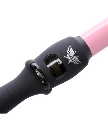 Professional Ceramic Tourmaline Curling Iron - 1/2-1 Inch Clipless Hair Curler - Pink Hot Tool for International Shipping - Buy Online on GoSupps.com