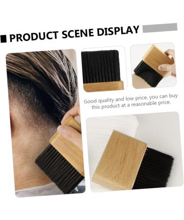 Angoily 1pc Cleaning Brush Haircut Neck Duster Barber Duster Brush Facial Cleansing Brush Cleaning Duster Neck Cleaner Barber Duster Salon Duster Hair Removal Brush Wooden - Buy Online on GoSupps.com