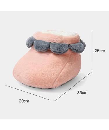 Loviver Electrically Heated Foot Warmers - Soft USB Heated Pads for Home & Office - Non-Slip Foot Warmer in Pink - Buy Online on GoSupps.com