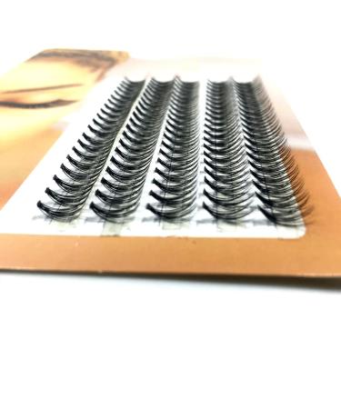 Shop 5 Rows Natural Soft Thick Cluster False Lashes | 10D/20D/30D/40D Mink Volume Eyelashes | Eye Extension Makeup Tool - 13mm 0.07mm-C-40D - Buy Online on GoSupps.com