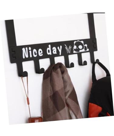 STOBAZA 2pcs Over Door Clothes Hanger Rack Over The Door Hook Home Hooks Coat Hanger Household Back Door 36X18CM As Shown - Buy Online on GoSupps.com