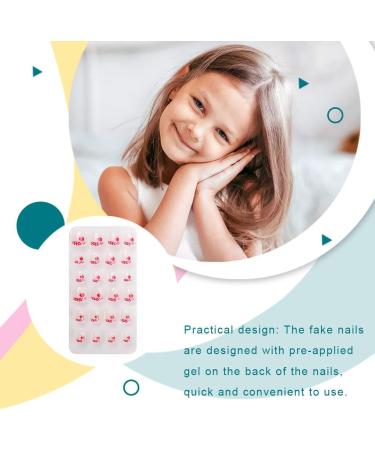 dijiusidy 1 Set Christmas Nail Wraps Cartoons Style Decor Adorable False Fingernails Children Removable Art Decals DIY Manicure PNT-16-16 - Buy Online on GoSupps.com