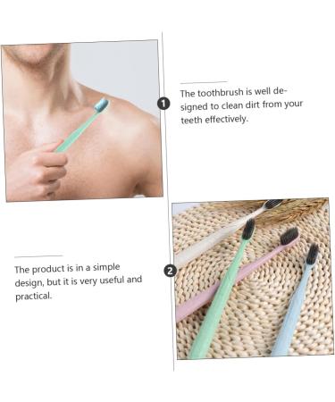Healvian 6-Piece Travel Toothbrush Set | Portable Soft Manual Toothbrushes for Gum Care | Ideal Household Toothbrush Box - Buy Online on GoSupps.com
