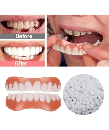 Buy False Teeth Veneers | Immediate Dentures & Cosmetic Tooth Covers | Temporary Prostheses & Artificial Teeth - Buy Online on GoSupps.com