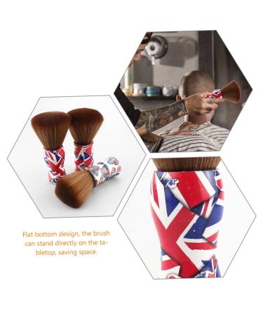 Frcolor 4-Piece Hair Cleaning & Shaving Brush Set | Professional Barber Multi-Purpose Brushes for Salon Use - Buy Online on GoSupps.com
